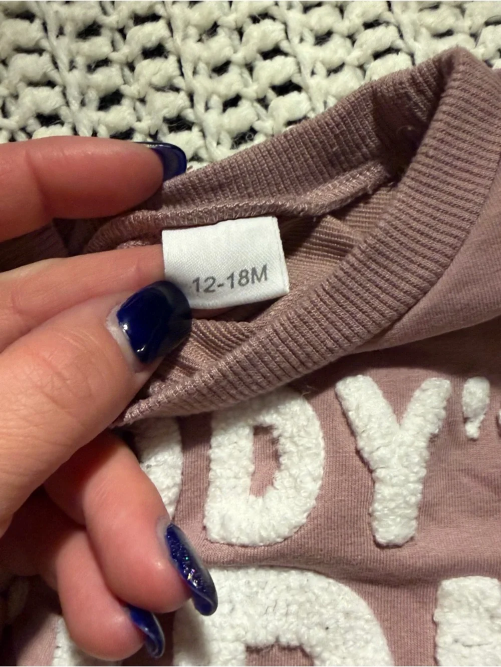 Dusty Rose "Daddy's Girl" Sweatshirt & Joggers Set - Picture 4 of 5